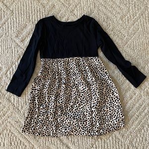 Toddler girls old navy animal print dress size 4t